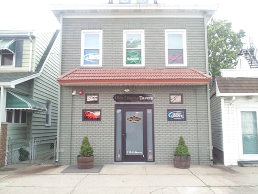 Great storefront shot of this really cool tavern