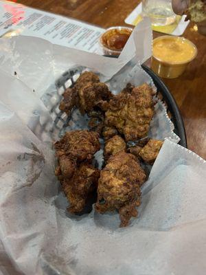 Crawfish beignet's are tasty. Great appetizer!