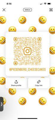 Qr scan code to reach Instagram