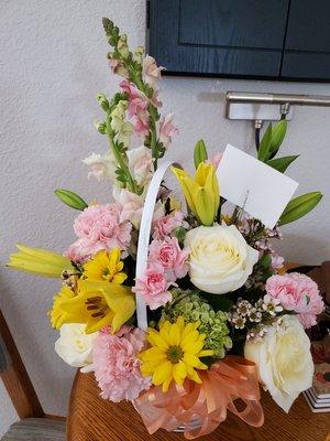 Beautiful spring bouquet from The Perfect Touch