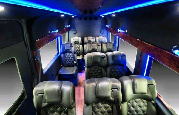 Luxury Van for up to 14 passengers (Mercedes Sprinter)