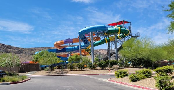 Outside of the park - the view from the parking lot - 9/17/23