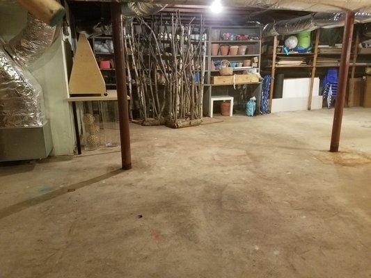 After Basement Pump out and cleaning