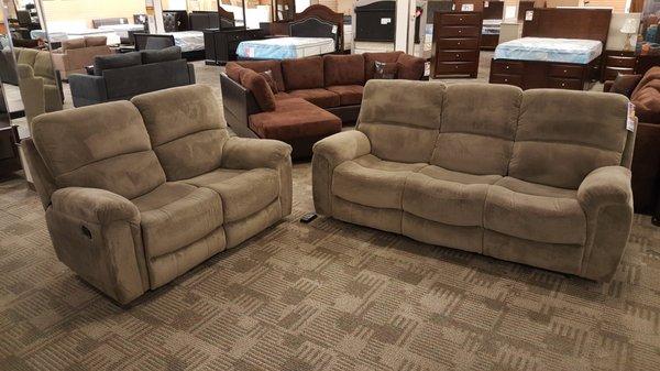 Sofa and Loveseat $799.99