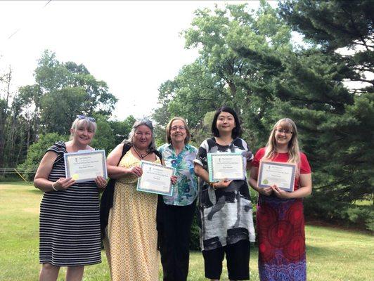 Reiki Master Graduates!!