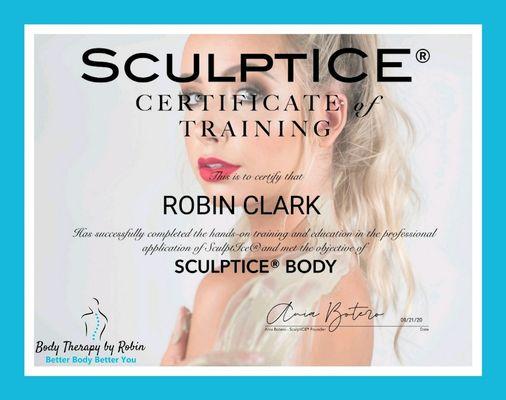 SCULPTICE Certified