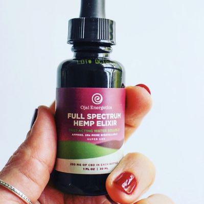 Our Full-Spectrum Hemp Elixir.