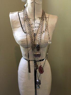 Gem Necklaces at StudioBee23