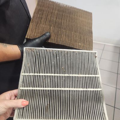 Air filters for ac and engine