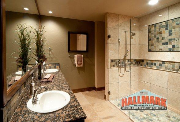 Full Bathroom Remodel - Hallmark Remodelers