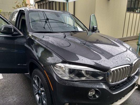 BMW X5 new windshield