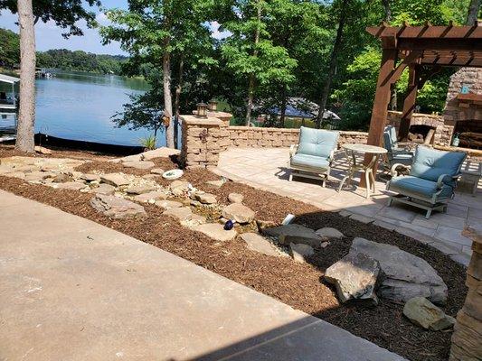 Patio and Stone Work by H2 Sitework