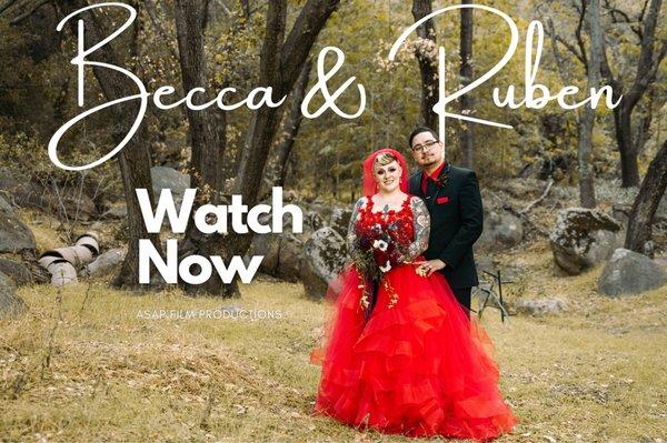 Becca and Ruben's wedding video