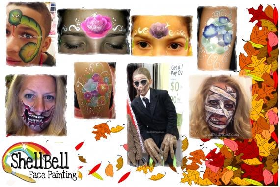 ShellBell Face Painting