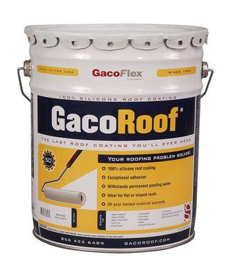 Gaco Roof coatings are warranteed for 50 years