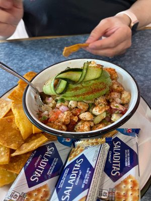 Shrimp ceviche