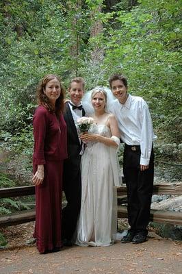 Wedding in Muir Woods