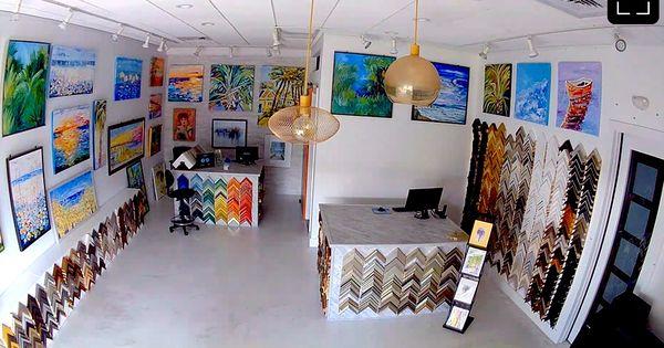 Amazing selection of tropical art, Palm trees, Ocean Sunset, Beach birds, Naples Pier, etc. It's a must-see spot on Shirley St 5850, STE 104