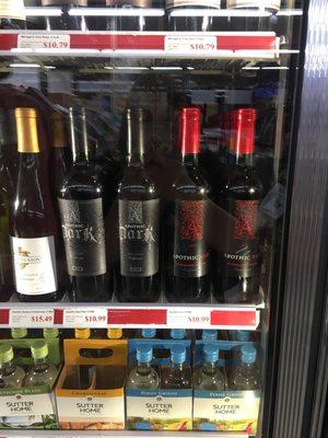 Why is there red wine in the cooler?!  WTF?!