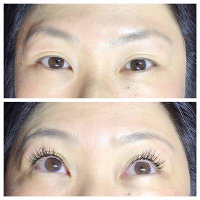 Eyelash extensions are perfect for all eye shapes.