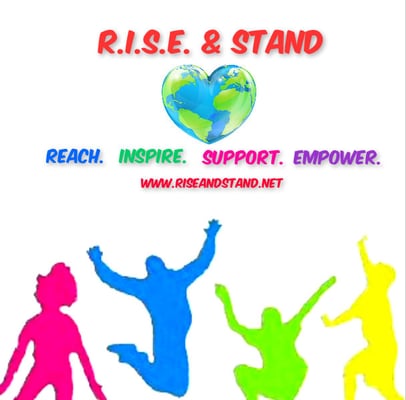 R.I.S.E. & STAND Logo banner