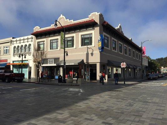 New paint, new windows and new signage at our historic, 100-year-old building.