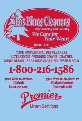 Two locations plus Linen Services