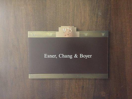 Esner & Chang