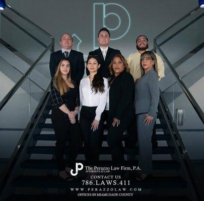 The Perazzo Law Firm Personal Injury Staff