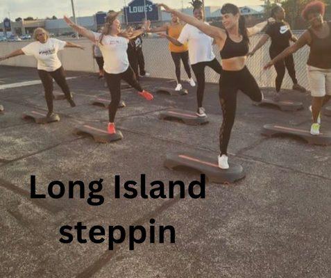 Step aerobics is back