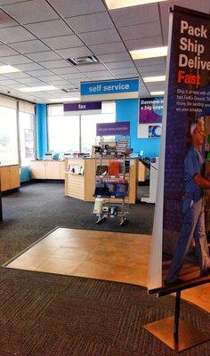 Fed-Ex Fax area/ Self Service