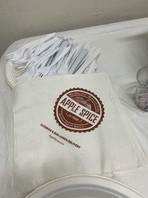 Advertisement/ Napkins