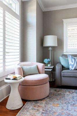 Polished Pastels, Coronado, CA | J Hill Interiors, Design