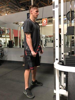 Client Getting Results with Bergeron Personal Training