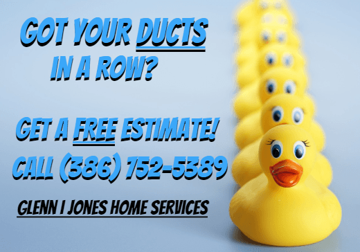 Keep your ducts in a row!