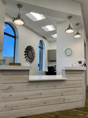 Reception at Meason Orthodontics