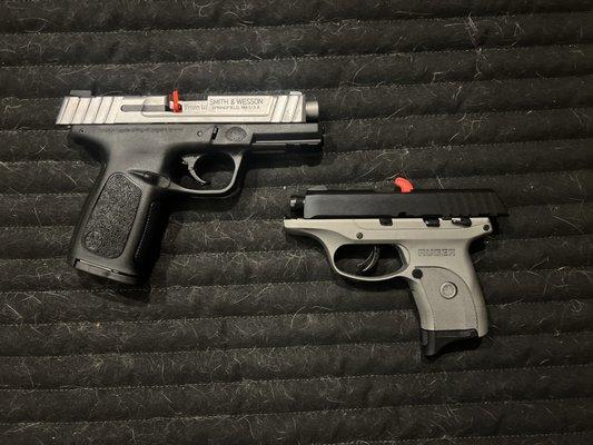 2 9mm handgun.