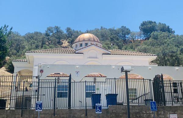 Front view of Masjid