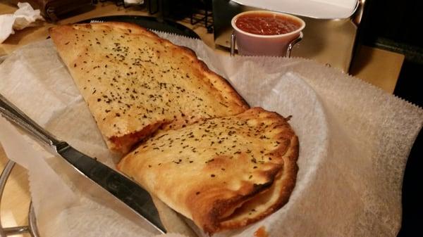 Calzone! Yummy!