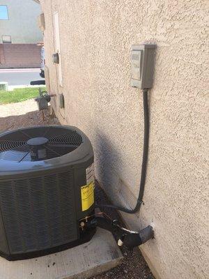 AC installation