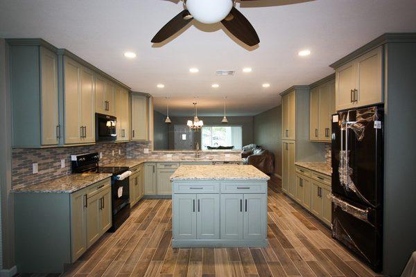 Kitchen renovation for our client in Clearwater.