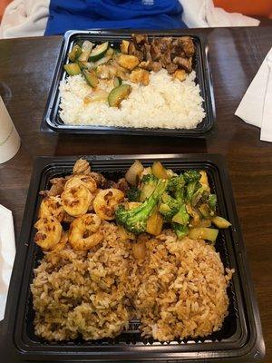 Hibachi Steak and Shrimp