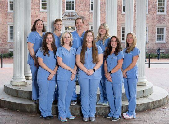 Chapel Hill Periodontics & Implants team picture