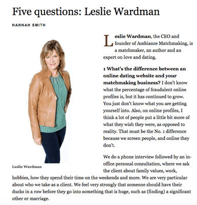 Leslie Wardman Exclusive Interview in Tulsa People Magazine