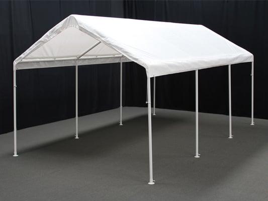 We offer party tent pick ups, or save the headache and let us install them!