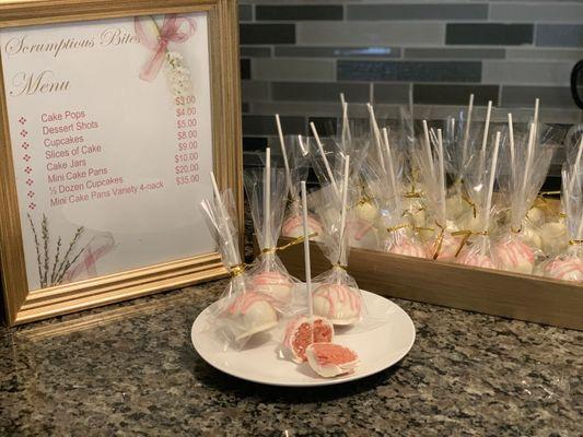 Strawberry Cake Pops