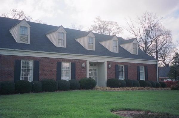 The corner of Reynolda and Polo Roads