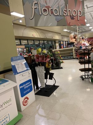 Taken right before Valentine's Day, nothing but precut tulips, no roses, and empty shelves where there's usually live plants.