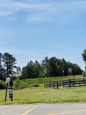 Dog friendly rest stop