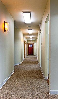 Hallway (Photo by Beau Harbin)